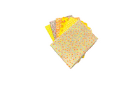 6-piece 1 m precut bundle - Hippie jaune