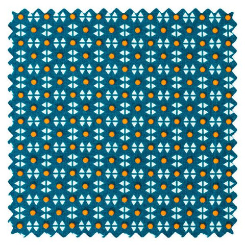 Tissu coton Oeko-Tex Petit Pan Mikado orage