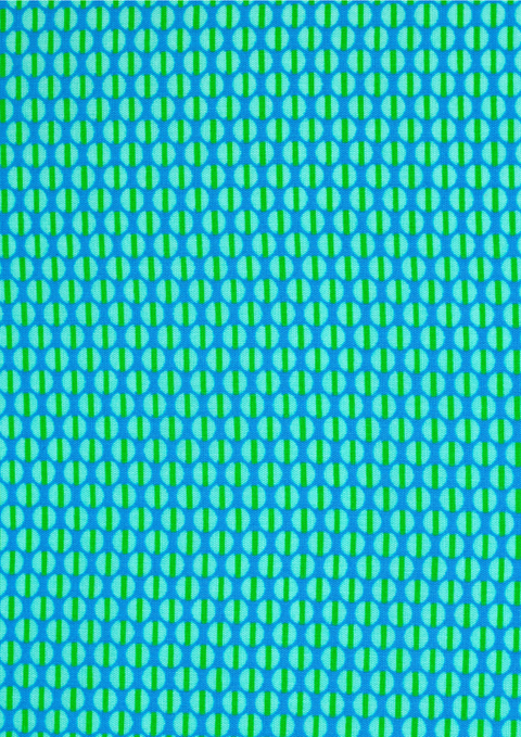Calypso Bleu vif (oilcloth)