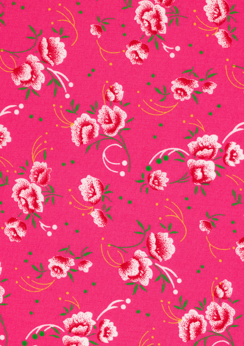 Pivoine rose (cotton poplin)