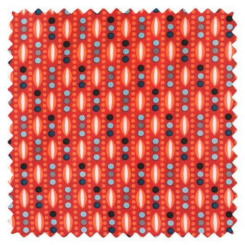 Plantain tangerine (cotton poplin)
