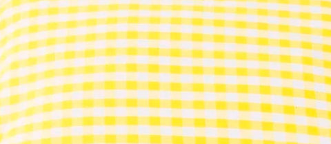 vichy 9 Jaune (cotton poplin)